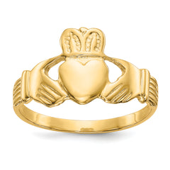 14k Men's Claddagh Ring