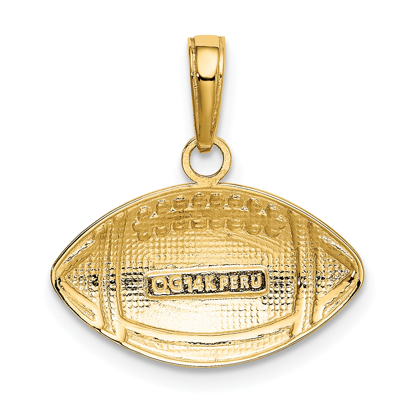 14k Football Charm