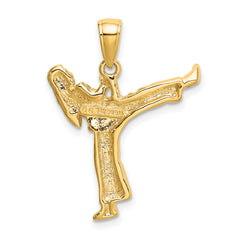 14k Girl Karate Charm