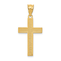 14K Cross Pendant