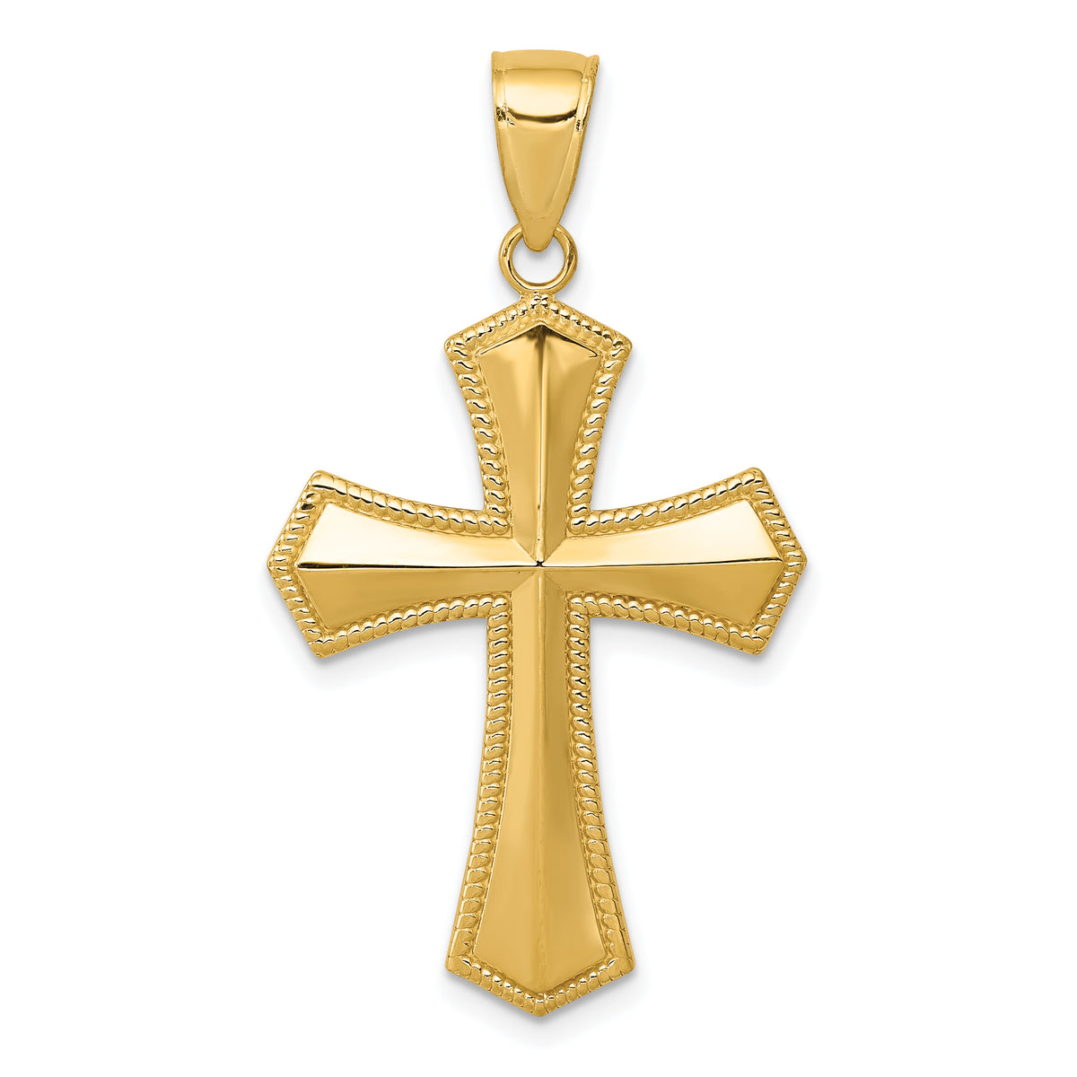 14k Passion Cross Pendant