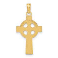 14k Celtic Cross Pendant