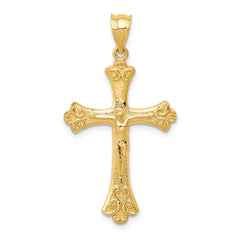 14k Crucifix Pendant