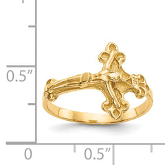 14k Crucifix Ring