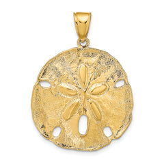 14k Sand Dollar Pendant