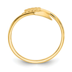 14K Polished Arrow Ring