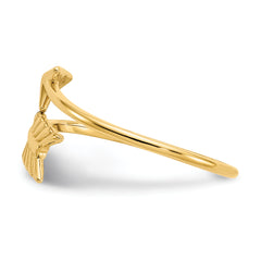 14K Polished Arrow Ring