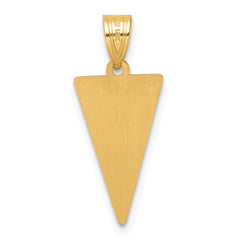 14K Class Of 2023 Rally Flag / Graduation Charm