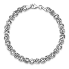 14k Polished Fancy Link Bracelet