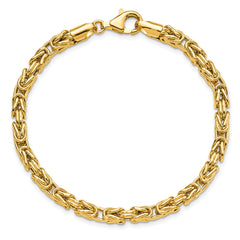 14K Polished Fancy Link Bracelet