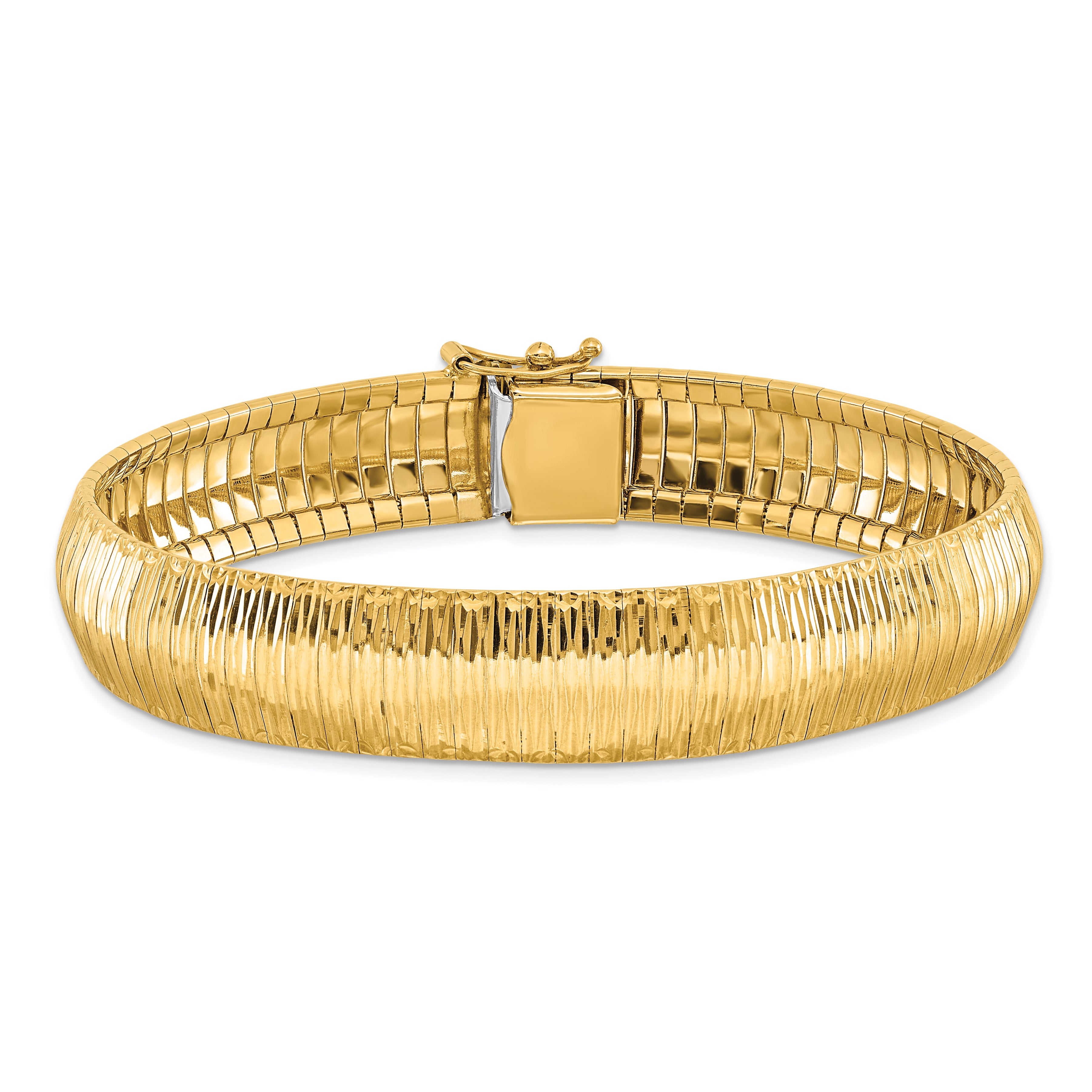 14k Polished Cleopatra Bracelet