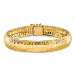 14k Polished Cleopatra Bracelet