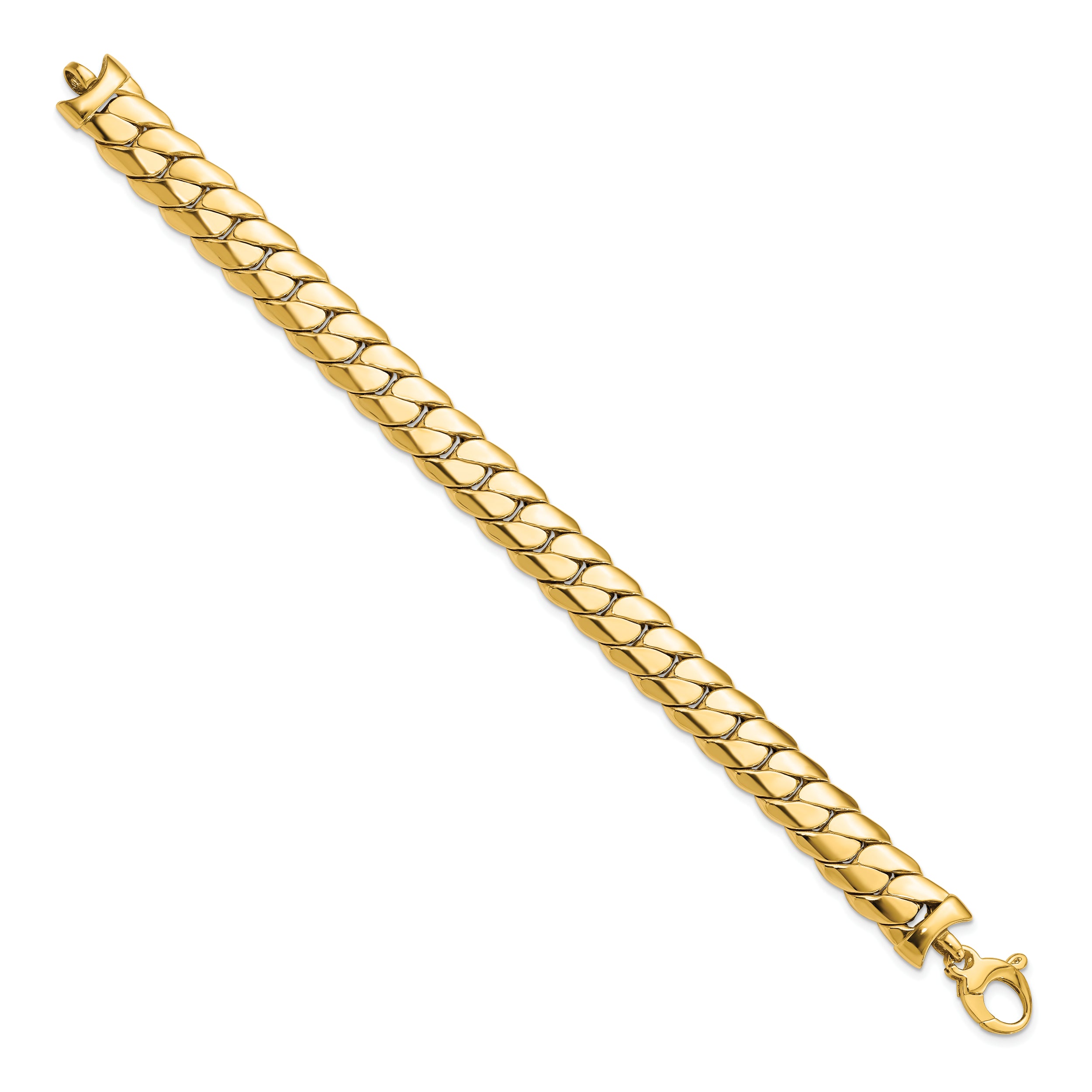 14K Polished Bracelet