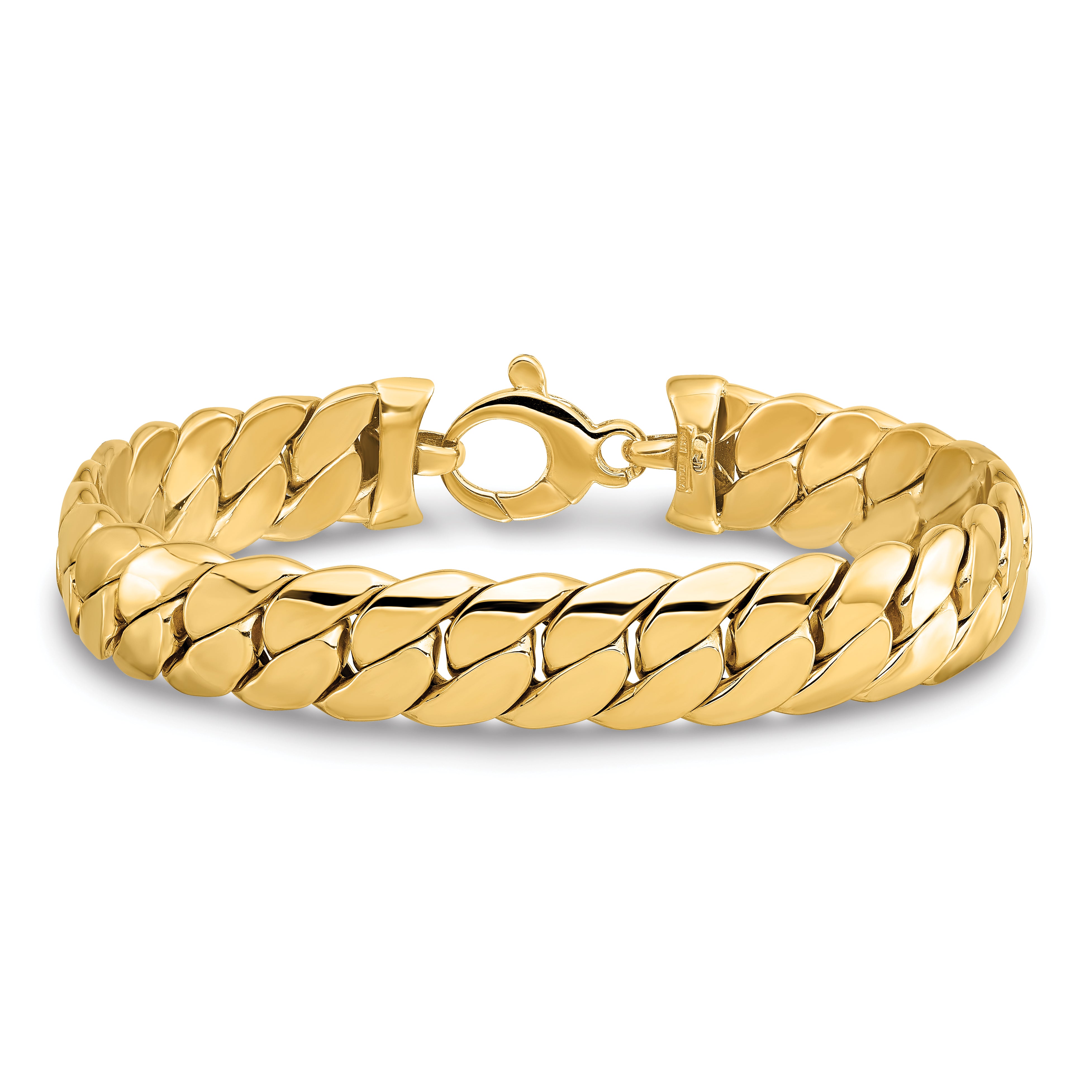 14K Polished Bracelet