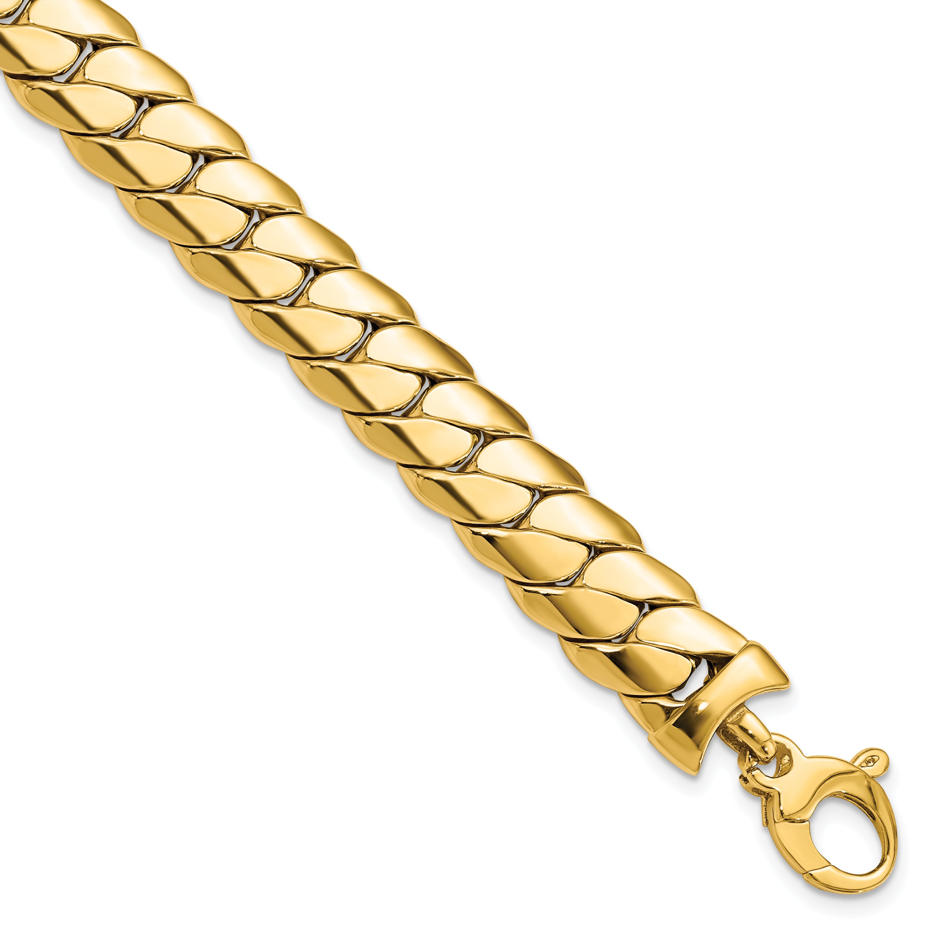 14K Polished Bracelet