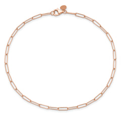 14K Rose Gold Polished Fancy Link Bracelet