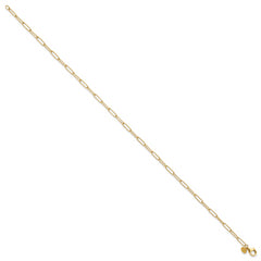 14K Polished Fancy Link Bracelet