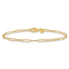 14K Polished Fancy Link Bracelet