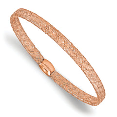 14k Rose Gold Stretch Bangle