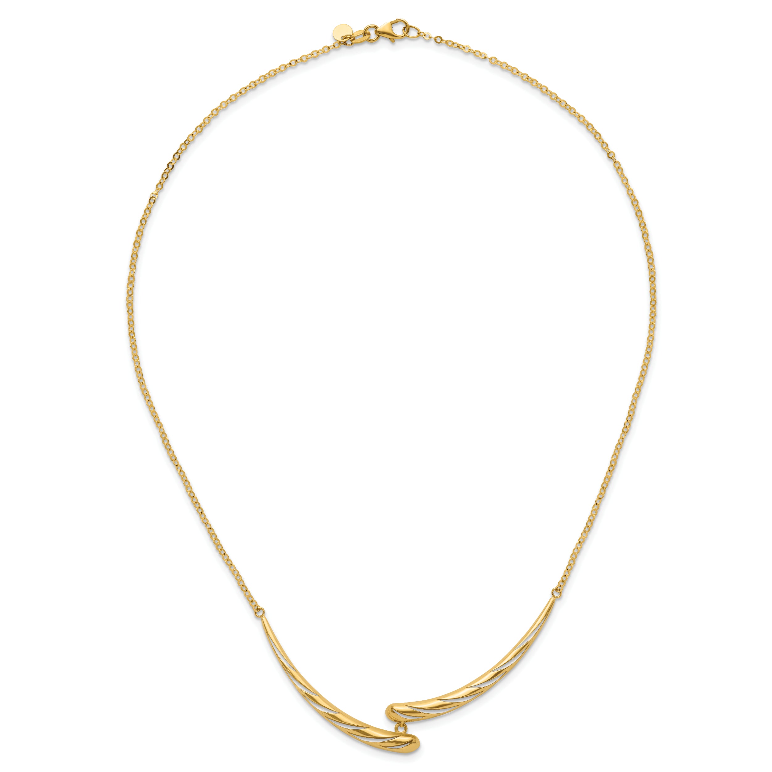 14k Polished Necklace