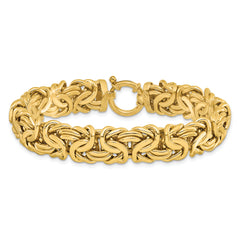 14K Polished Fancy Link Bracelet