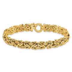 14K Polished Fancy Link Bracelet