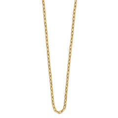 14K Polished Fancy Toggle Link Necklace