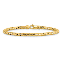 14K Polished Fancy Bracelet