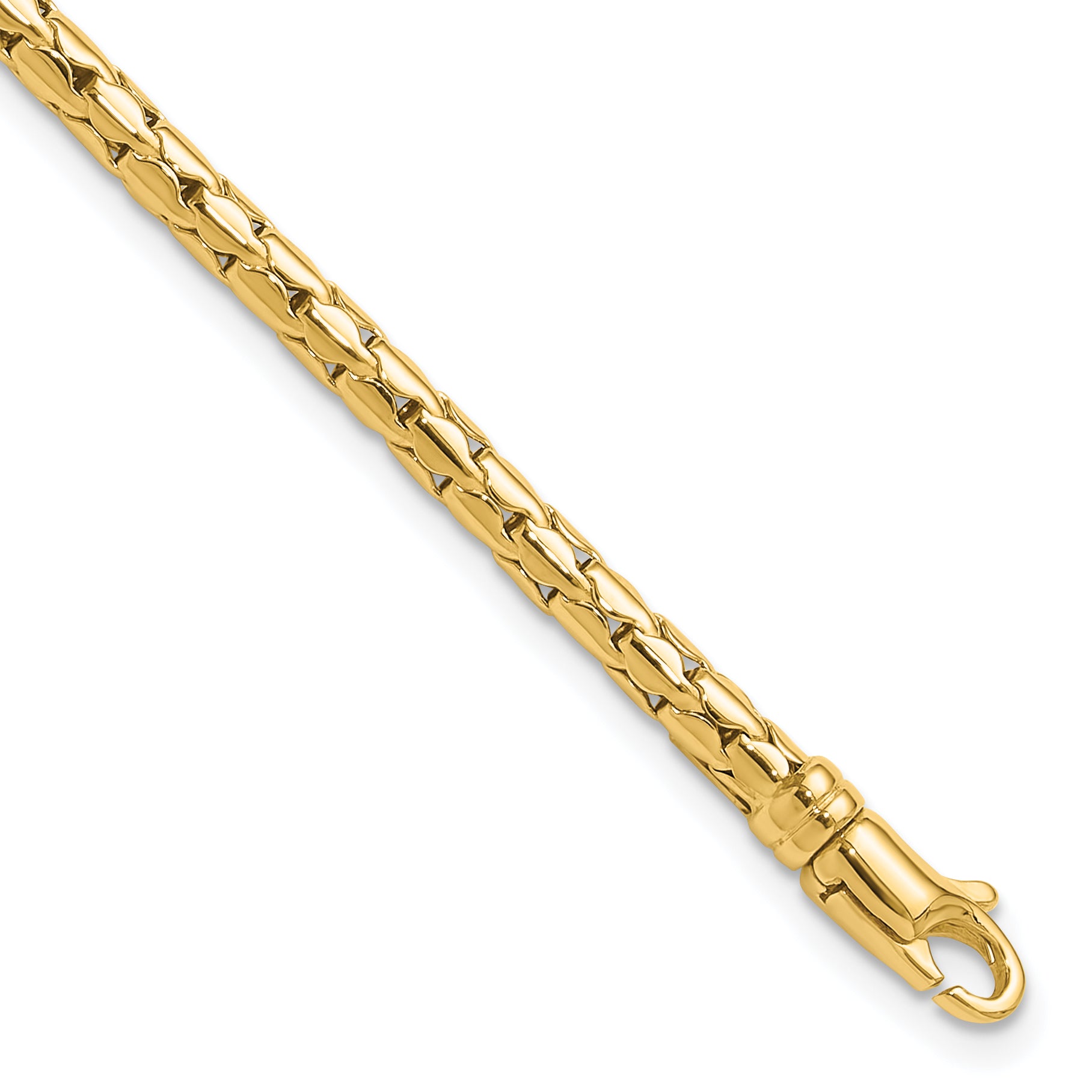 14K Polished Fancy Bracelet