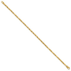 14K Polished Fancy Link Bracelet