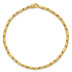 14K Polished Fancy Link Bracelet