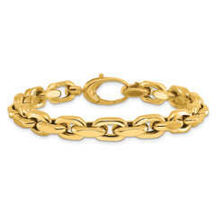 14K Polished Fancy Link Bracelet