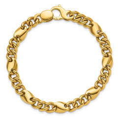 14K Polished Fancy Link Bracelet