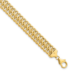 14K Polished Fancy Link Bracelet