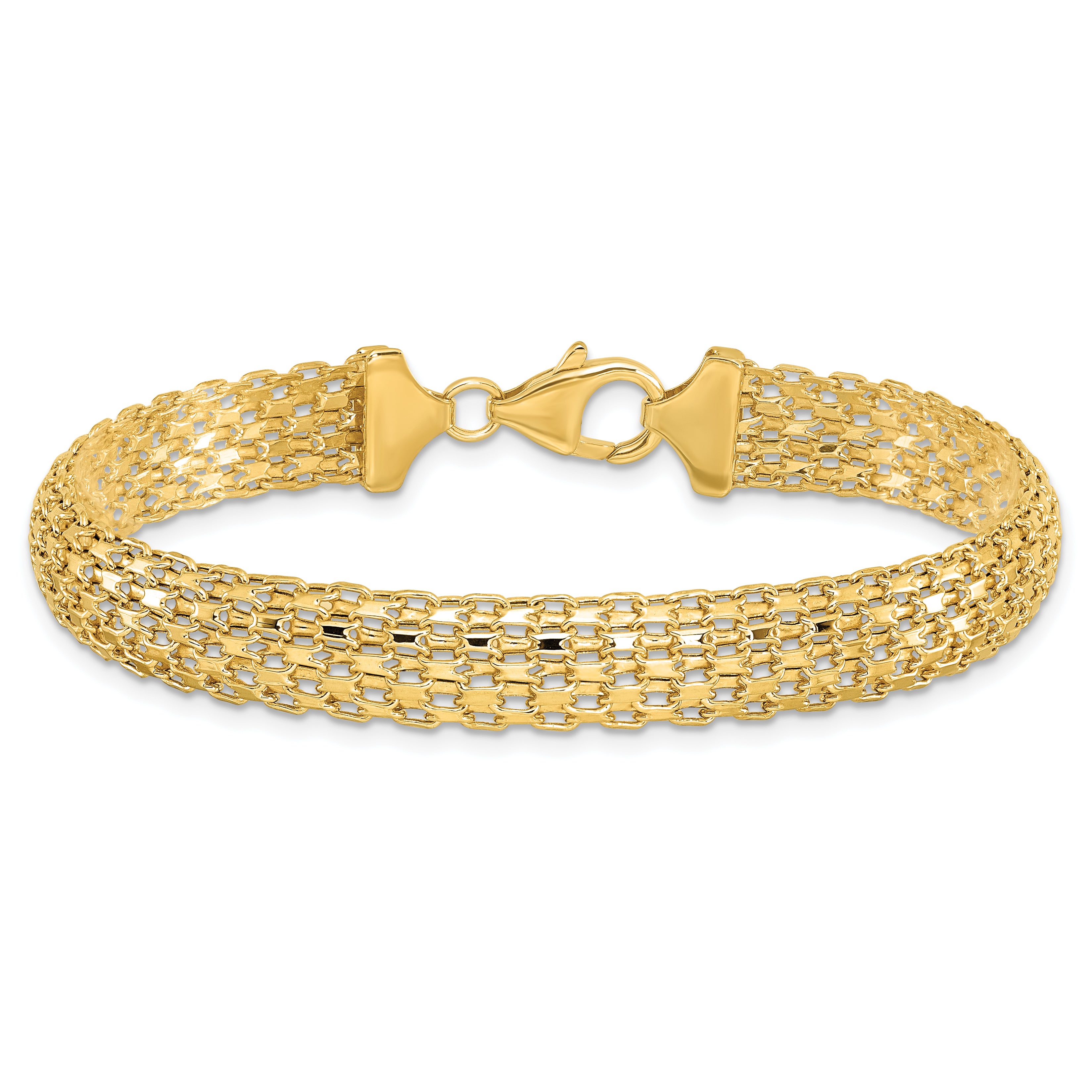 14K Polished Bracelet