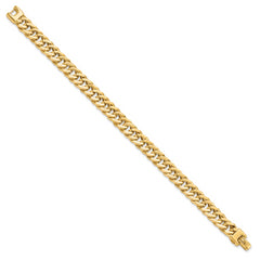 14K Polished Men's Bracelet