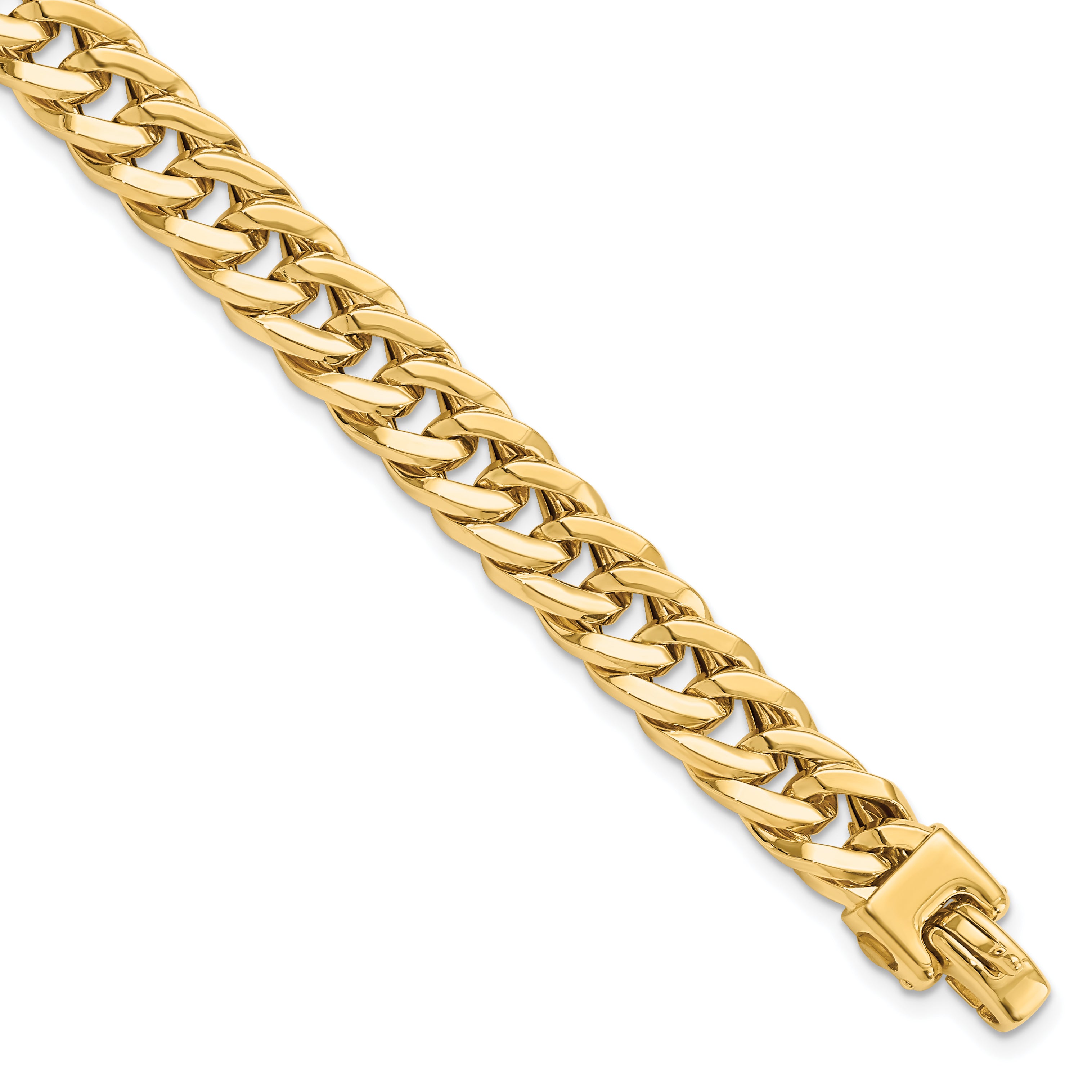 14K Polished Men's Bracelet