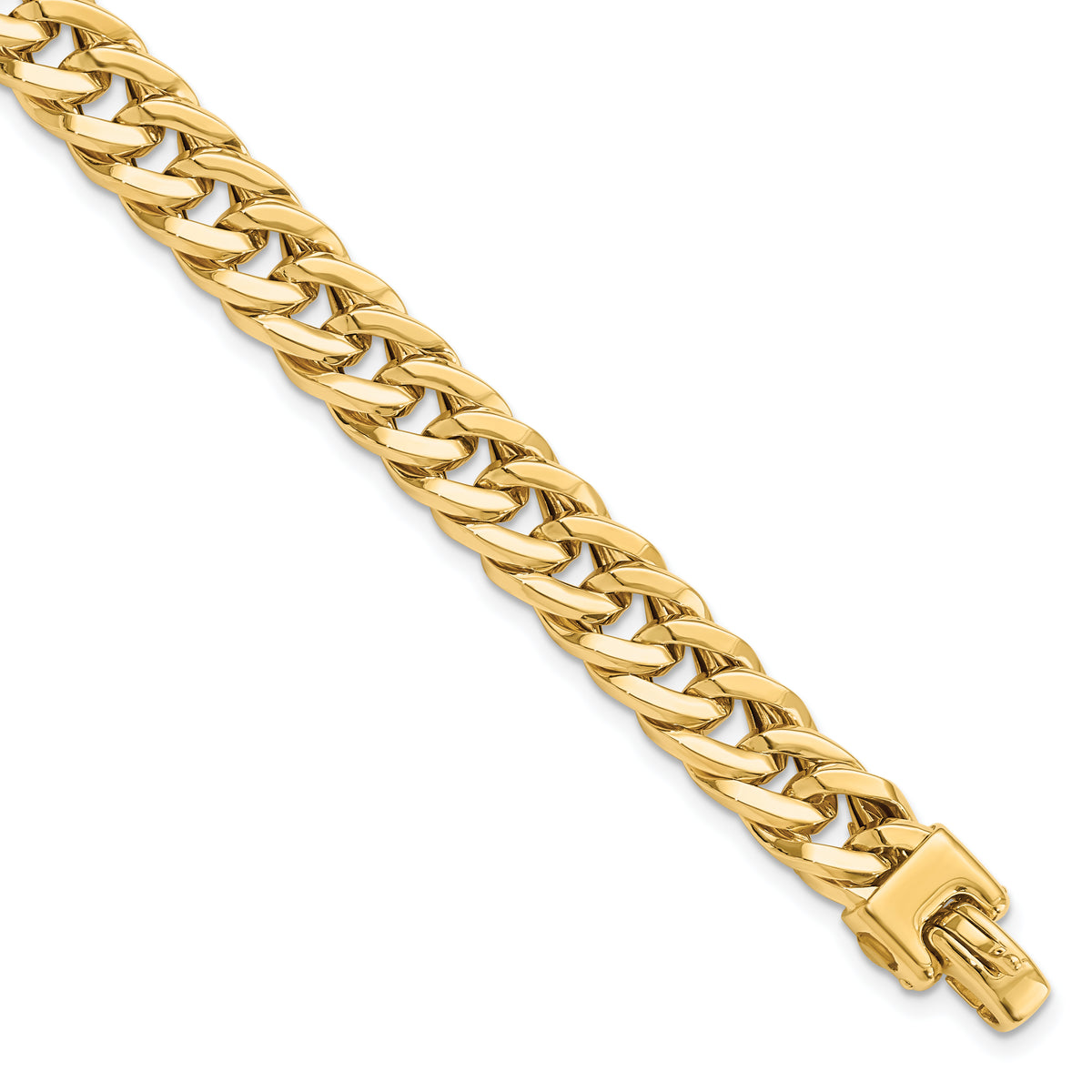 14K Polished Men's Bracelet