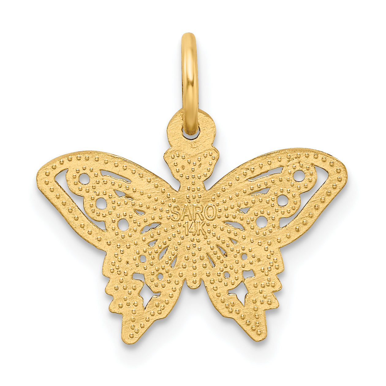 14K Butterfly Charm