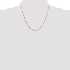 14K 1.00mm Octagonal Snake Chain