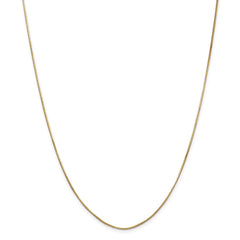 14K 1.00mm Octagonal Snake Chain