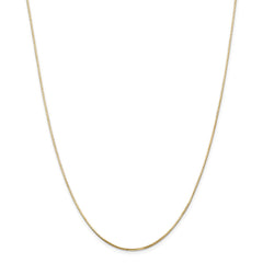 14K 1.20mm Octagonal Snake Chain