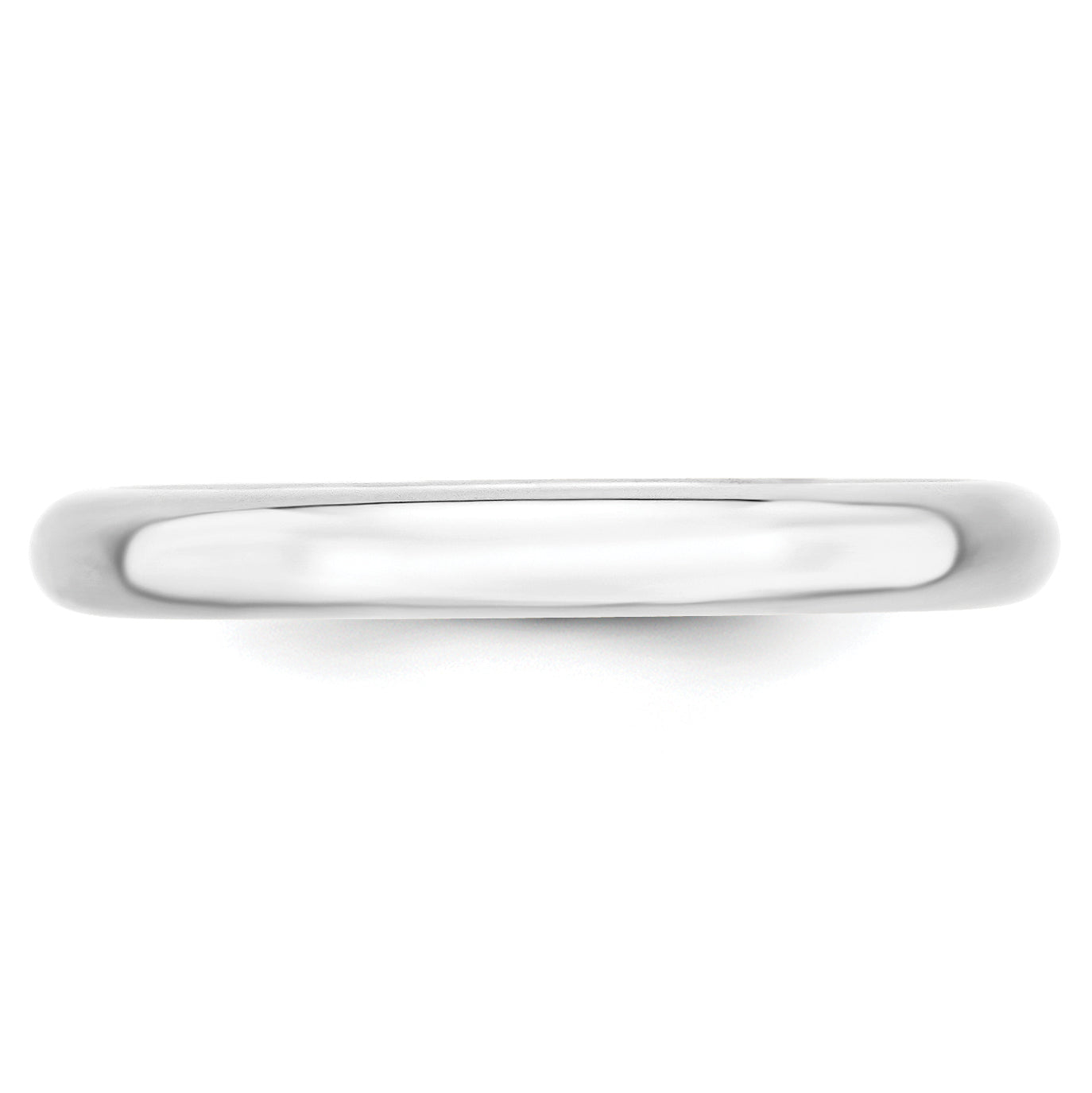 Platinum 3mm Comfort-Fit Wedding Band Size 4