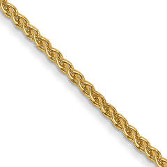 14K 30 inch 1.05mm Spiga with Lobster Clasp Chain