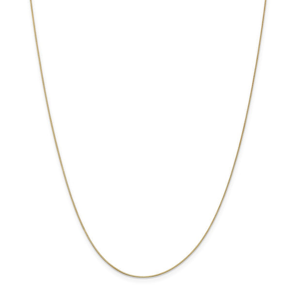 2in 14K Yellow Gold Box Chain Extender (1mm)