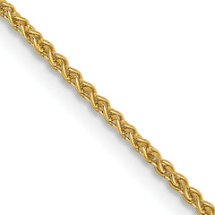 14K 30 inch 1.25mm Spiga with Lobster Clasp Chain