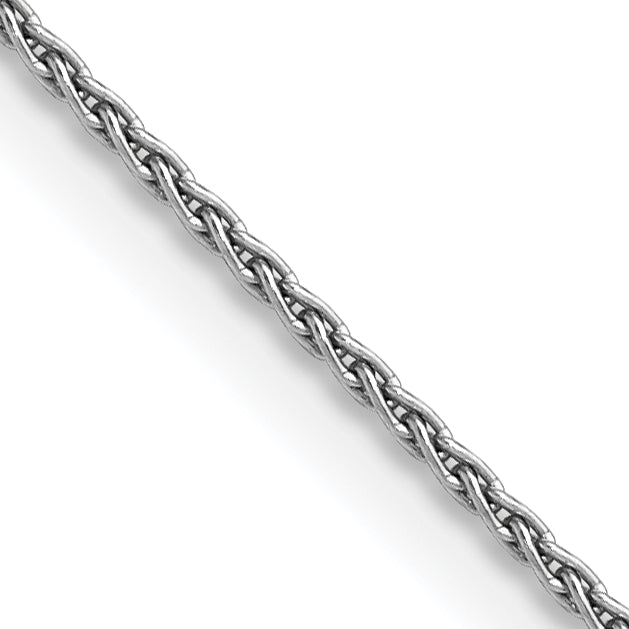 14K White Gold 30 inch 1.5mm Parisian Wheat with Lobster Clasp Chain