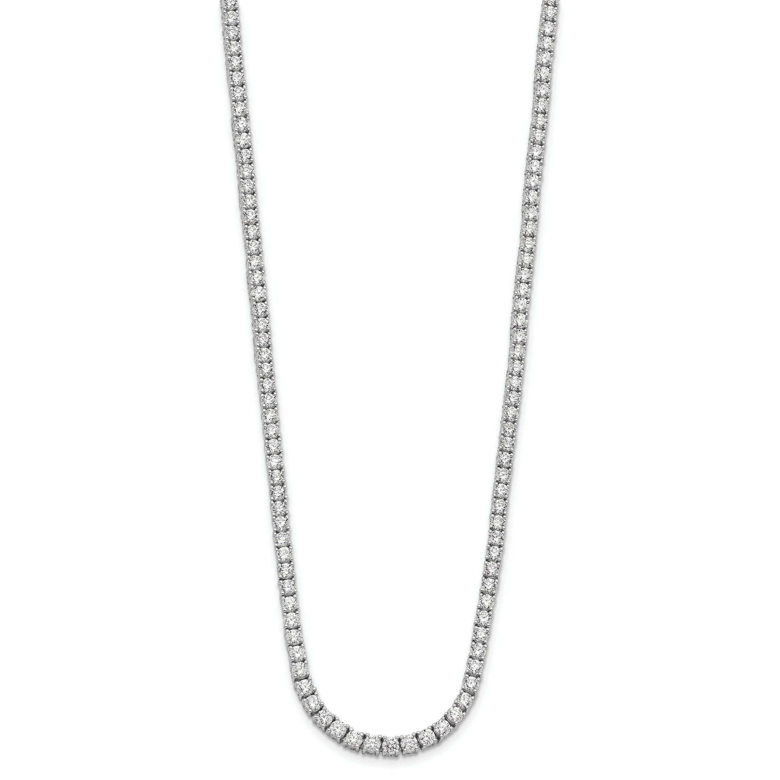 14kw Lab Grown Diamond VS/SI GH, Tennis Necklace