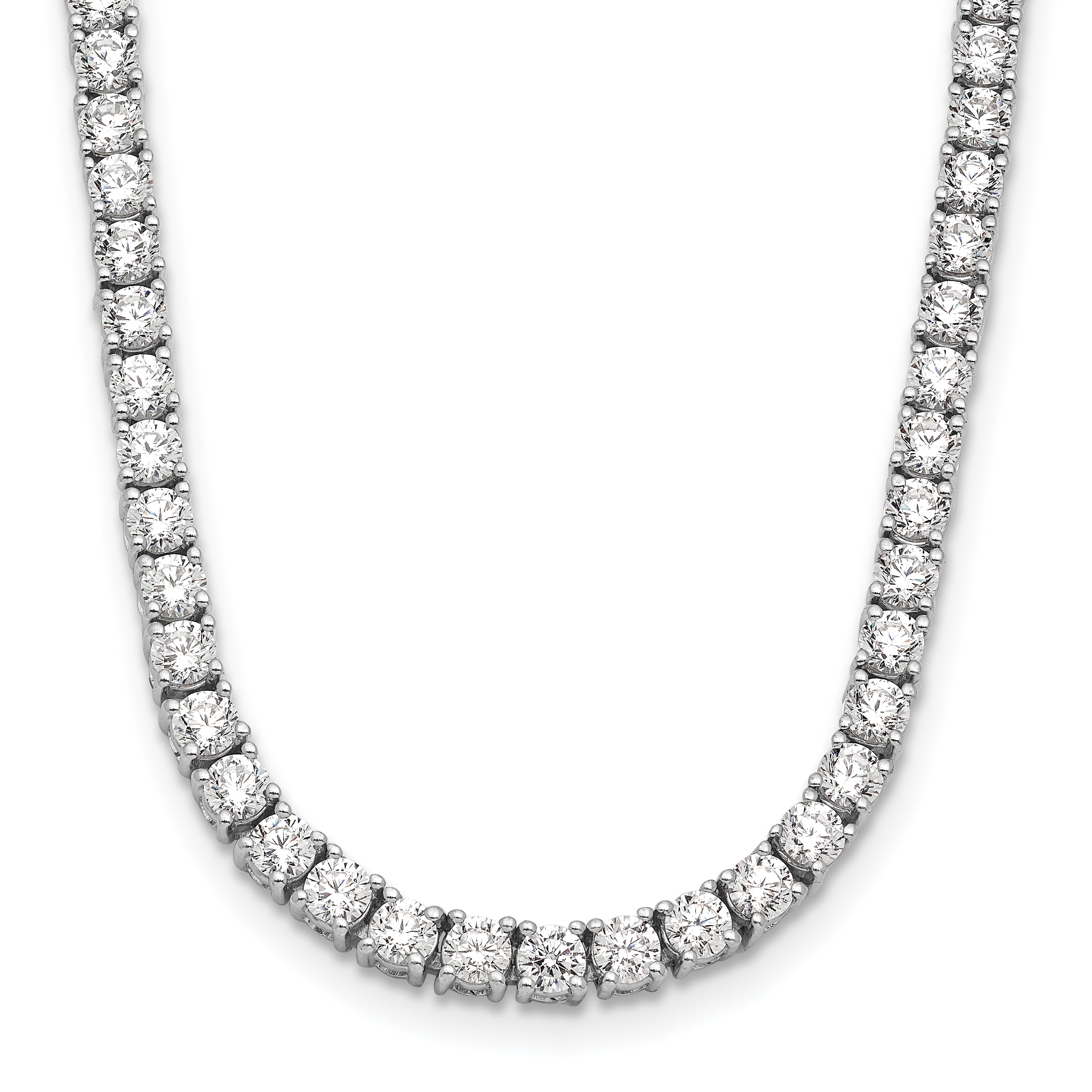 14kw Lab Grown Diamond VS/SI GH, Tennis Necklace