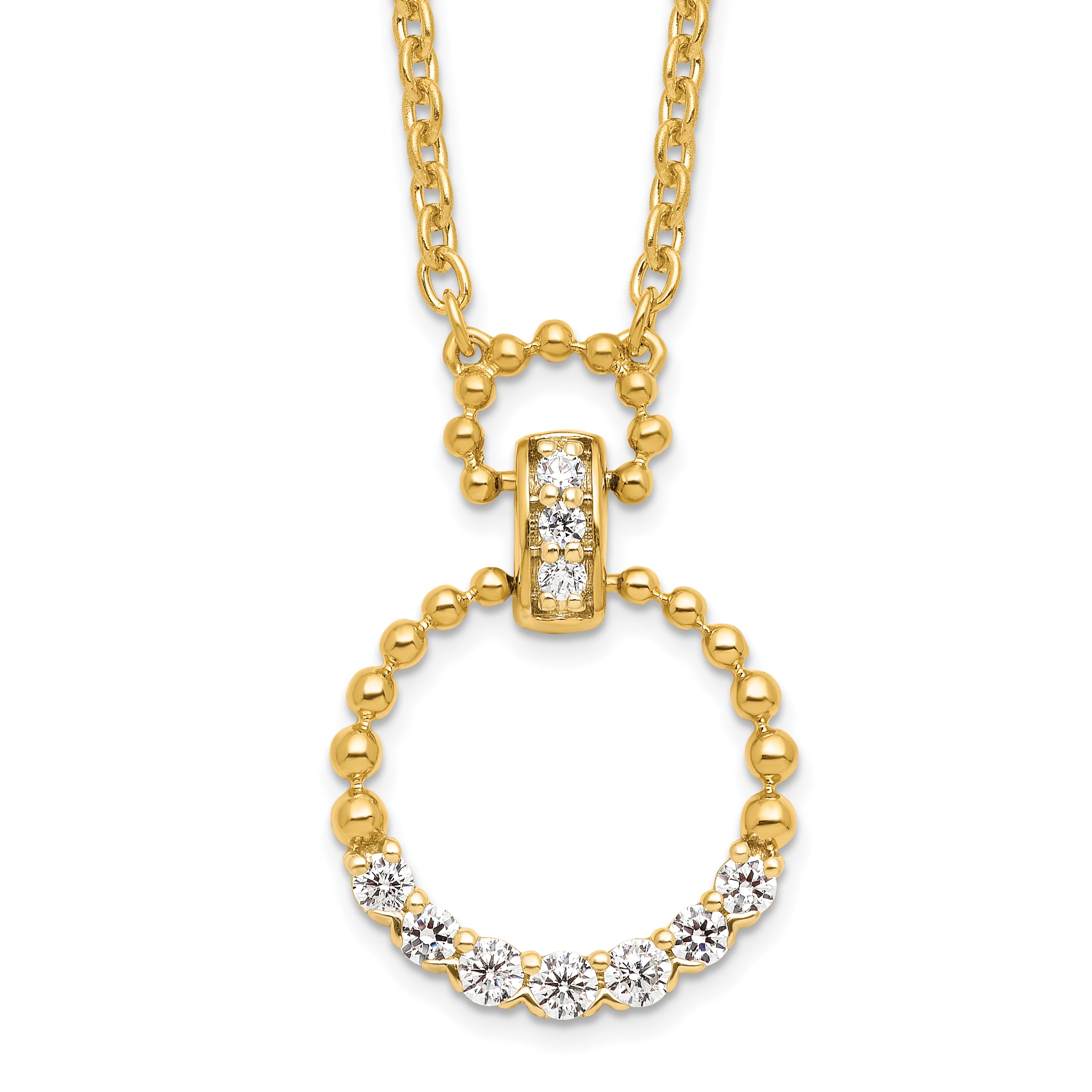 14K Lab Grown Diamond VS/SI GH, Necklace